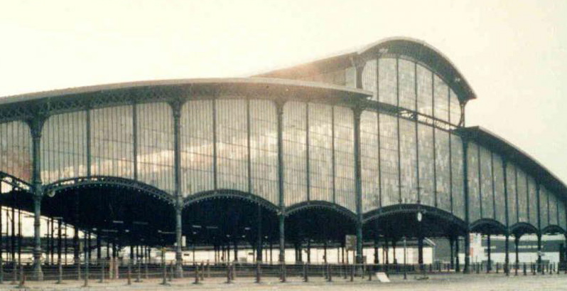 Oude markthal